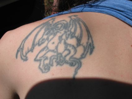 Dragon Shoulder Tattoo